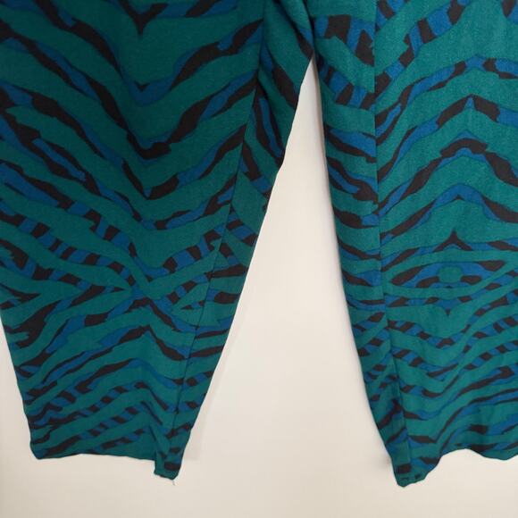 Lovers + Friends My Way Teal Green Print Jumpsuit Size SP NWT - Picture 11 of 11